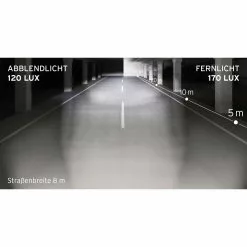 Busch-mueller Eclairage Avant Pour Vélo électrique IQ-XM High Beam Busch & Müller -Promos REMORQUES VÉLO Magasin Busch Muller IQ XM E Bike feu avant