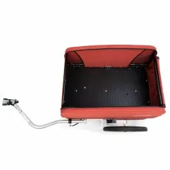Remorque Vélo Utilitaire Cargo Tuure Croozer 135 Litres -Promos REMORQUES VÉLO Magasin Remorque velo cargo Croozer tuure rouge 2