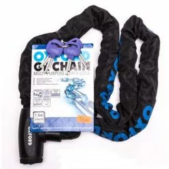 Antivol Chaine Pour Vélo à Clefs 1.5 M OXFORD -Promos REMORQUES VÉLO Magasin antivol chaine pour velo a clefs 1 5 m oxford full 2
