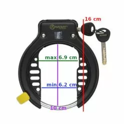 Antivol De Cadre Fer à Cheval Certifié ART Mega Lock Auvray 7 Antivol De Cadre Fer à Cheval Certifié ART Mega Lock Auvray -Promos REMORQUES VÉLO Magasin antivol de cadre fer a cheval certifie art mega lock auvray full 3