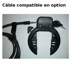 Point Antivol De Cadre XXL Plus Pour Roue Arrière De Vélo -Promos REMORQUES VÉLO Magasin antivol de cadre xxl plus pour roue arriere de velo full 3