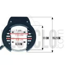 Point Antivol De Cadre XXL Plus Pour Roue Arrière De Vélo -Promos REMORQUES VÉLO Magasin antivol de cadre xxl plus pour roue arriere de velo full 4