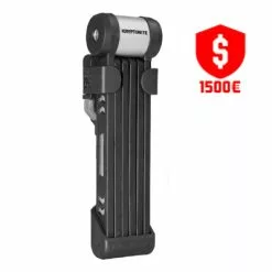 Antivol Pliable Kryptonite Avec Support Sur Cadre Vélo 610 S