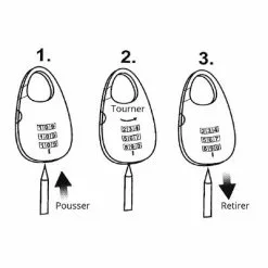 Antivol Spirale 1200 Mm à Code XLC 11 Antivol Spirale 1200 Mm à Code XLC -Promos REMORQUES VÉLO Magasin antivol spirale 1200 mm a code xlc full 5