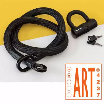 Antivol Tex-Lock Eyelet M 120 Cm Certifié Sold Secure Et ART2 3 Antivol Tex-Lock Eyelet M 120 Cm Certifié Sold Secure Et ART2