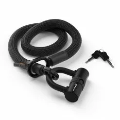 Antivol Tex-Lock Eyelet S 80 Cm Certifié Sold Secure Et ART2 -Promos REMORQUES VÉLO Magasin antivol tex lock eyelet u noir 69c0f7dd 2d05 4a04 8fd8 b6e7781ca20d