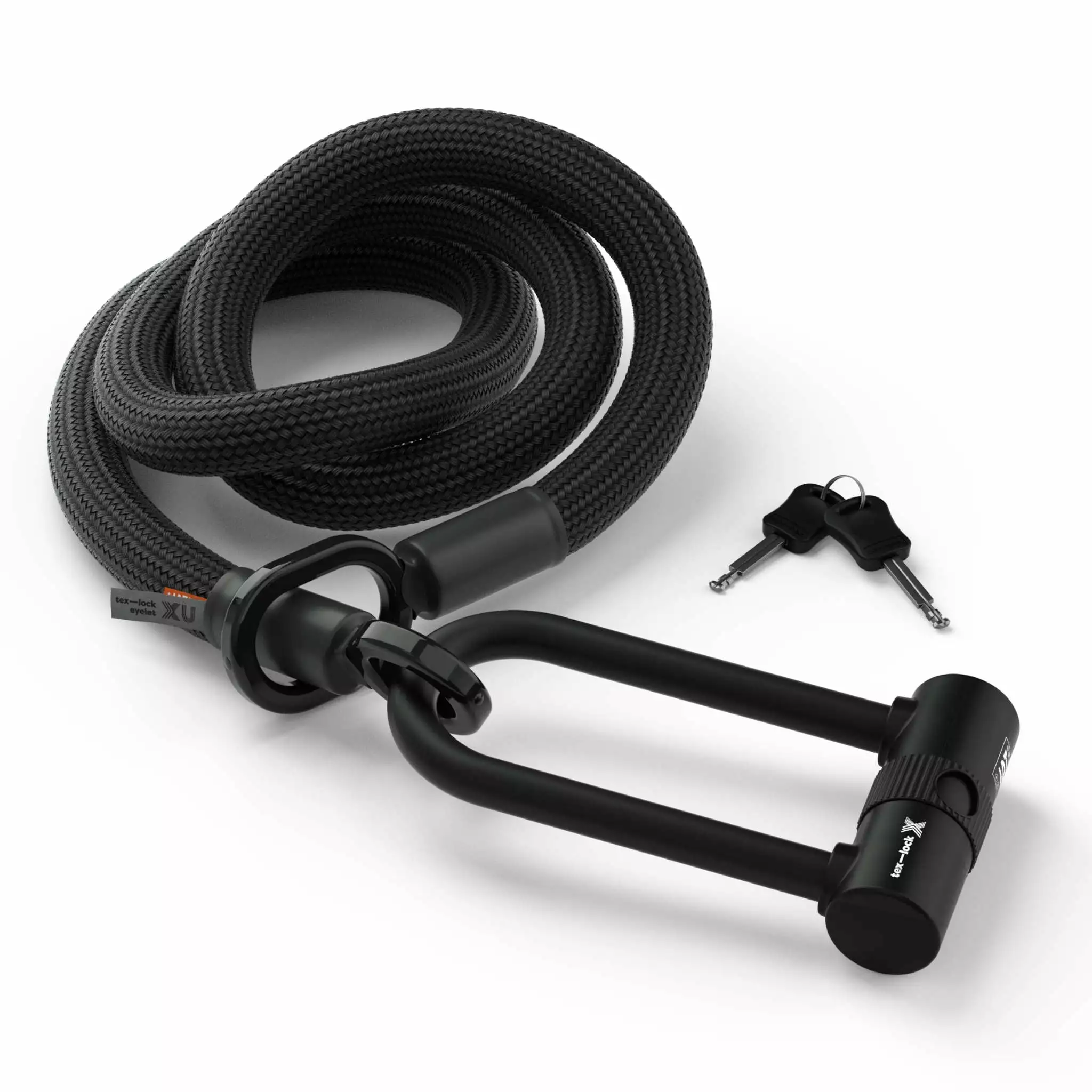 Antivol Tex-Lock Eyelet X-lock 160 Cm Certifié ART2 Et Sold Secure 3 Antivol Tex-Lock Eyelet X-lock 160 Cm Certifié ART2 Et Sold Secure