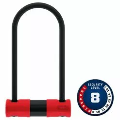 Antivol U à Clé Avec Alarme 100 Db 440 Abus