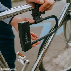 Antivol U à Code Avec Support Vélo M-Wave -Promos REMORQUES VÉLO Magasin antivol u a code avec support velo m wave full 4