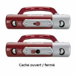 Antivol Vélo Kryptolok Mini 7 Rouge - Kryptonite -Promos REMORQUES VÉLO Magasin antivol velo kryptolok mini 7 rouge kryptonite full 2
