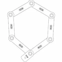 Antivol Vélo U Pliant à Clef Noir UGrip Bordo 5700 ABUS -Promos REMORQUES VÉLO Magasin antivol velo u pliant a clef noir ugrip bordo 5700 abus full 4