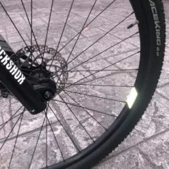 The Beam Autocollants Réfléchissants Wheel Flash Signalisation Vélo -Promos REMORQUES VÉLO Magasin autocollants reflechissants wheel flash signalisation velo full 3