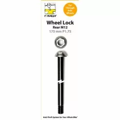 Antivol Pour Roues Avant Et Arrière à Axe Traversant M12 Pinhead -Promos REMORQUES VÉLO Magasin axe antivol traversant roue arriere m12 175 1.75