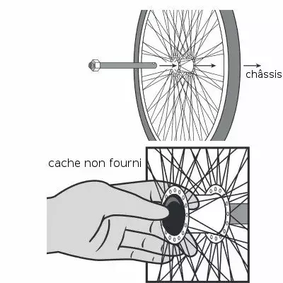 Axe De Roue Pour Remorque Vélo Y-Frame Carry Freedom 4 Axe De Roue Pour Remorque Vélo Y-Frame Carry Freedom – Image 2