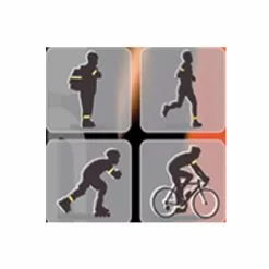 Strap Wrap Bracelet Autofixant De Sécurité -Promos REMORQUES VÉLO Magasin bracelet autofixant de securite full 3