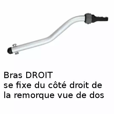 Bras De Fixation Kit Jogging Remorque Vélo Enfants Duo Croozer 4 Bras De Fixation Kit Jogging Remorque Vélo Enfants Duo Croozer – Image 2