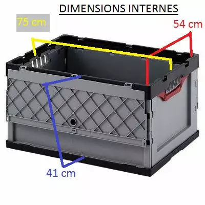 Carry Freedom Caisse En Plastique Pliable Pour Remorque Y-Frame 6 Carry Freedom Caisse En Plastique Pliable Pour Remorque Y-Frame – Image 4