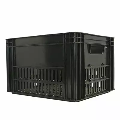 Kerri Caisse PVC Noir Sur Porte Bagage Vélo - Large 3 Kerri Caisse PVC Noir Sur Porte Bagage Vélo - Large