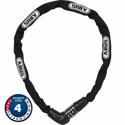 Chaîne Antivol Vélo à Code 75 Cm Maillon 5 Mm 5805C Abus 3 Chaîne Antivol Vélo à Code 75 Cm Maillon 5 Mm 5805C Abus