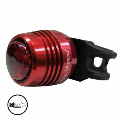 Barbieri Éclairage Arrière Sur Tube De Selle De Vélo Avec Chargement USB 3 Barbieri Éclairage Arrière Sur Tube De Selle De Vélo Avec Chargement USB