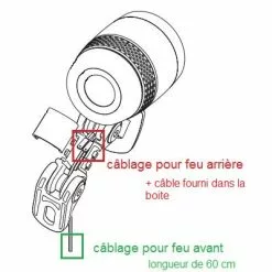 Busch-mueller Eclairage Vélo 100 Lux Sur Fourche IQ-X Argent Busch And Muller -Promos REMORQUES VÉLO Magasin eclairage velo 100 lux sur fourche iq x argent busch and muller full 6