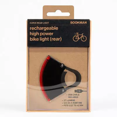Eclairage Vélo Led Rechargeable Arrière 37 Lumens Curve Bookman 9 Eclairage Vélo Led Rechargeable Arrière 37 Lumens Curve Bookman – Image 7