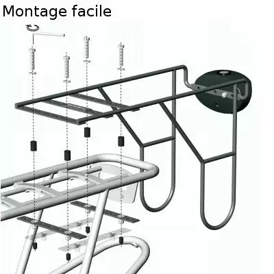 Extension Pour Porte Bagages Vélo Arrière Basil 7 Extension Pour Porte Bagages Vélo Arrière Basil – Image 5