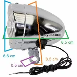 Brandless Feu Avant Dynamo Vintage Sur Fourche De Vélo 13 Brandless Feu Avant Dynamo Vintage Sur Fourche De Vélo -Promos REMORQUES VÉLO Magasin feu avant dynamo vintage sur fourche de velo full 6