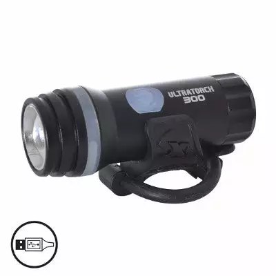 Oxford Feu Avant Sur Guidon De Vélo 300 Lumens UltraTorch 3 Oxford Feu Avant Sur Guidon De Vélo 300 Lumens UltraTorch
