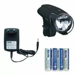 Busch-mueller Feu Avant Vélo Ixon IQ Premium 80Lux Busch Avec Batterie -Promos REMORQUES VÉLO Magasin feu avant velo ixon iq premium 80lux busch avec batterie full 3