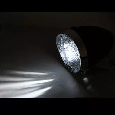 QT Cycle Feu Avant Vélo Vintage Sur Fourche 3 LEDs 4 QT Cycle Feu Avant Vélo Vintage Sur Fourche 3 LEDs – Image 2