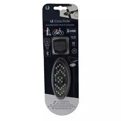 Feu Clignotant 29 Leds Vélo Rechargeable USB CoolRide 7 Feu Clignotant 29 Leds Vélo Rechargeable USB CoolRide – Image 5