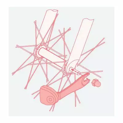 Feux Vélo Sans Piles Sur Moyeu CPH Light Reelight 6 Feux Vélo Sans Piles Sur Moyeu CPH Light Reelight – Image 4