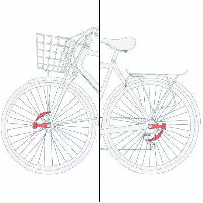 Feux Vélo Sans Piles Sur Moyeu CPH Light Reelight 7 Feux Vélo Sans Piles Sur Moyeu CPH Light Reelight – Image 5