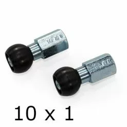 Fixation BallZ Sur Axe Plein Vélo Remorque Coho XC Burley -Promos REMORQUES VÉLO Magasin fixation ballz sur axe plein velo remorque coho xc burley m10 full