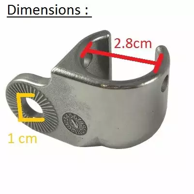 Fixation CTS Avec Axe Pour Remorque Vélo Thule Chariot 7 Fixation CTS Avec Axe Pour Remorque Vélo Thule Chariot – Image 5