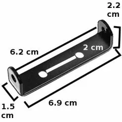 Point Fixation Sur Côtés Des Haubans Pour Porte-bagage Arrière 9 Point Fixation Sur Côtés Des Haubans Pour Porte-bagage Arrière -Promos REMORQUES VÉLO Magasin fixation sur cotes des haubans pour porte bagage arriere full 4