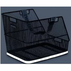 Grand Panier De Vélo Noir Sur Porte Bagage Arrière Class Basil 11 Grand Panier De Vélo Noir Sur Porte Bagage Arrière Class Basil -Promos REMORQUES VÉLO Magasin grand panier de velo noir sur porte bagage arriere class basil full 4