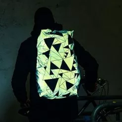 Housse Pour Sac à Dos étanche Et Réfléchissante Urban Wowow 20-25 L -Promos REMORQUES VÉLO Magasin housse pour sac a dos etanche et reflechissante urban wowow full 3