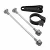 Kit Antivols Axes De Roues Vélo Et Collier De Selle 31,8 Mm Wheelox -Promos REMORQUES VÉLO Magasin kit antivol velo wheelox roues selle