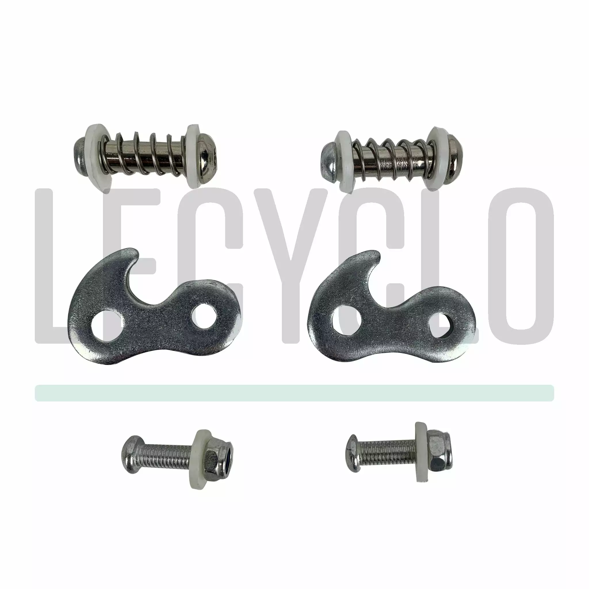 Brandless Kit Ressort, Vis Et Patte Pour Remorque Vélo Monoroue 3 Brandless Kit Ressort, Vis Et Patte Pour Remorque Vélo Monoroue