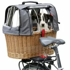 Kit Panier Vélo Chien Doggy Plus + Fixation GTA Klickfix -Promos REMORQUES VÉLO Magasin kit panier velo chien doggy plus fixation gta klickfix full 5