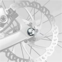 Antivols Pour Roue Avant Et Arrière Avec Axe à Serrage Rapide Pinhead -Promos REMORQUES VÉLO Magasin lot de 2 verrous a relachement rapide verrous pour roues 2