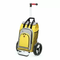 Andersen Panier à Provision Tura Avec Sac Isotherme Hydro -Promos REMORQUES VÉLO Magasin panier a provision tura avec sac isotherme hydro jaune