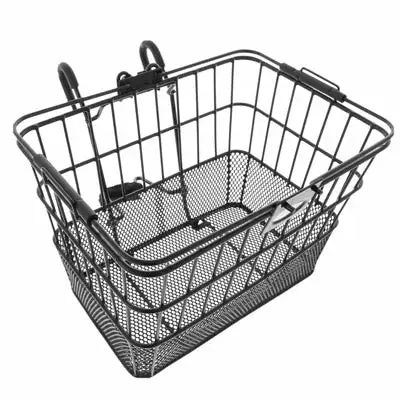 Wicked Panier Amovible Noir Sur Guidon Avec Fixation Rapide 3 Wicked Panier Amovible Noir Sur Guidon Avec Fixation Rapide