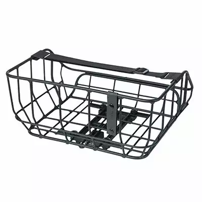 Panier Arrière Noir Sur Porte-bagages MIK Portland Basil 3 Panier Arrière Noir Sur Porte-bagages MIK Portland Basil