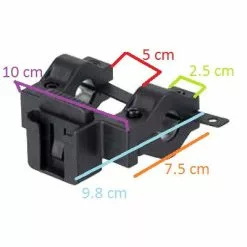 Blue Bird Panier Avant Amovible Pour Vélo -Promos REMORQUES VÉLO Magasin panier avant amovible pour velo full 5