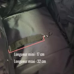 Trixie Panier Avant De Luxe Pour Transport Du Chien à Vélo -Promos REMORQUES VÉLO Magasin panier avant de luxe pour transport du chien a velo full 6