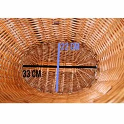 Panier Avant En Osier Pour Chien Sur Guidon - Trixie -Promos REMORQUES VÉLO Magasin panier avant en osier pour chien sur guidon trixie full 3