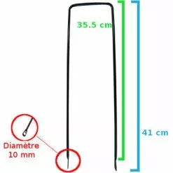 Brandless Panier Avant Fixe Au Vélo Charge Lourde Potence Head Set 1 Pouce -Promos REMORQUES VÉLO Magasin panier avant fixe au velo charge lourde potence head set 1 pouce full 3